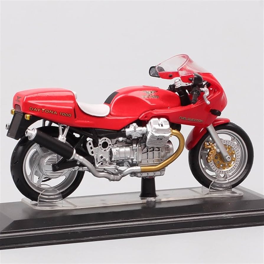 バイク模型　motoguzzi Set of 4 Italian Mopeds 1:18 MOTO GUZZI Diecast Bike